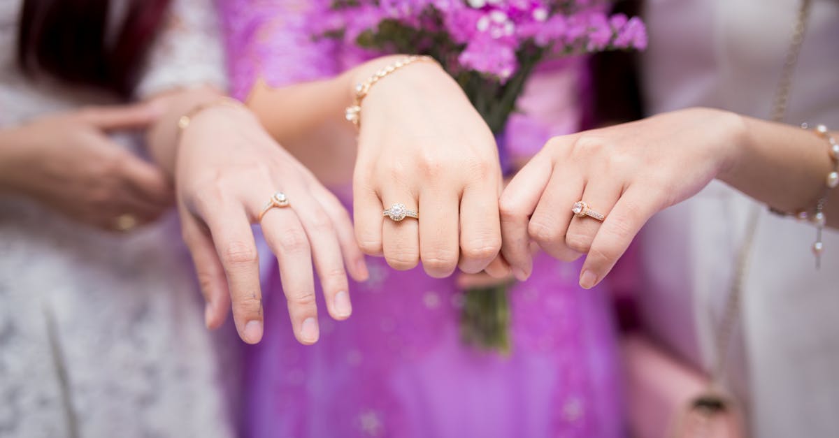 The Art of Pairing Three Stone Diamond Rings with Wedding Bands